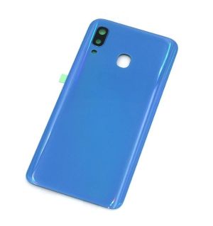 Back cover for Samsung A40 blue