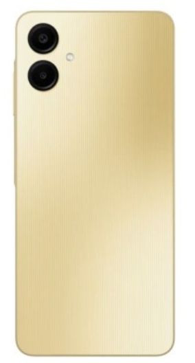 Back cover for Samsung A06 gold