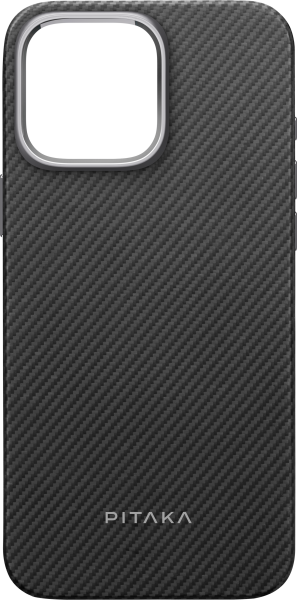Калъф Pitaka Military-Grade Protective case за Iphone 16 Pro Black/Grey