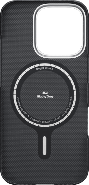 Калъф Pitaka Ultra Slim за Iphone 16 Pro Black/Grey