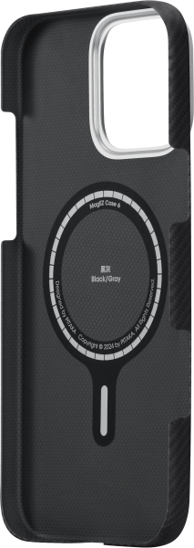 Калъф Pitaka Ultra-Slim за Iphone 16 Pro Max Black/Grey