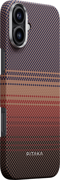 Case Pitaka Tactile Woven case for Iphone 16 Sunset