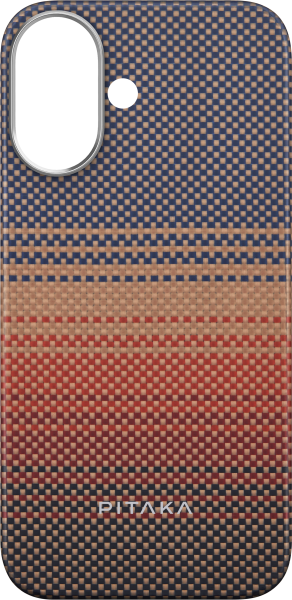 Case Pitaka Tactile Woven case for Iphone 16 Sunset