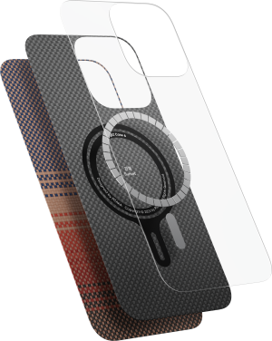 Case Pitaka Tactile Woven case for Iphone 16 Sunset