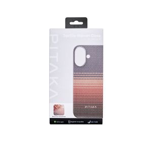 Case Pitaka Tactile Woven case for Iphone 16 Sunset