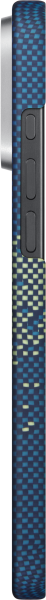 Калъф Pitaka Tactile Woven case за Iphone 16 Pro Milky Way Galaxy