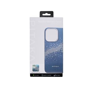 Калъф Pitaka Tactile Woven case за Iphone 16 Pro Milky Way Galaxy