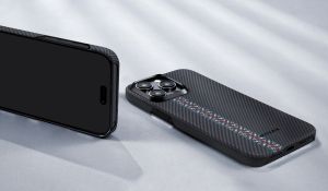 Калъф Pitaka Fusion Weaving MagEZ Case 4 за Iphone 15 Pro Rhapsody 600D