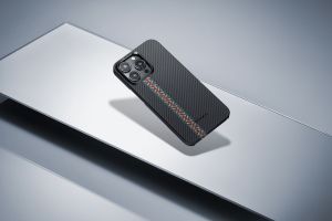 Калъф Pitaka Fusion Weaving MagEZ Case 4 за Iphone 15 Pro Rhapsody 600D