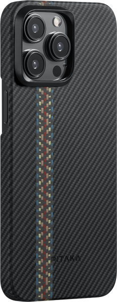 Калъф Pitaka Fusion Weaving MagEZ Case 4 за Iphone 15 Pro Rhapsody 600D