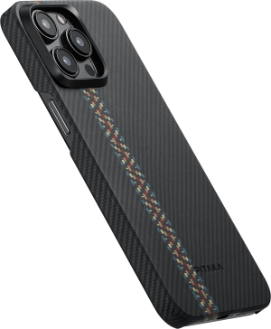 Калъф Pitaka Fusion Weaving MagEZ Case 4 за Iphone 15 Pro Rhapsody 600D