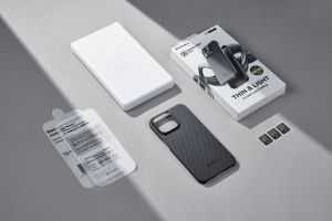 Калъф Pitaka MagEZ Case 4 за Iphone 15 Pro Max Black/Grey