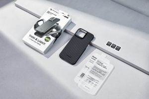Калъф Pitaka MagEZ Case 4 за Iphone 15 Pro Max Black/Grey