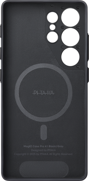 Калъф Pitaka MagEZ case 4 PinButton за Samsung S24 Ultra Black/Grey