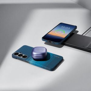 Калъф Pitaka Tactile Woven case за Samsung S25+ Moonrise