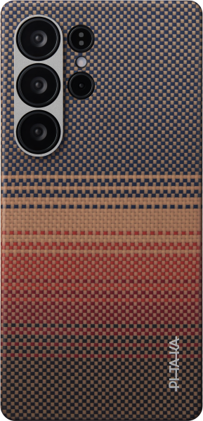 Калъф Pitaka Tactile Woven caseз а Samsung S25 Ultra Sunset