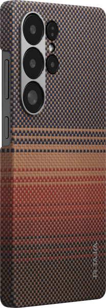 Калъф Pitaka Tactile Woven caseз а Samsung S25 Ultra Sunset