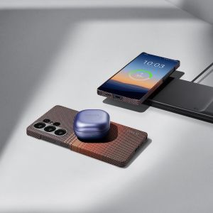 Калъф Pitaka Tactile Woven caseз а Samsung S25 Ultra Sunset