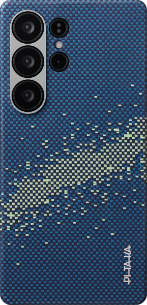 Калъф Pitaka Tactile Woven case за Samsung S25 Ultra Milky Way Galaxy