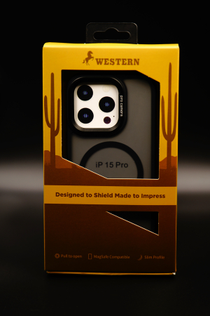 Western Onyx Case for Iphone 15 Pro