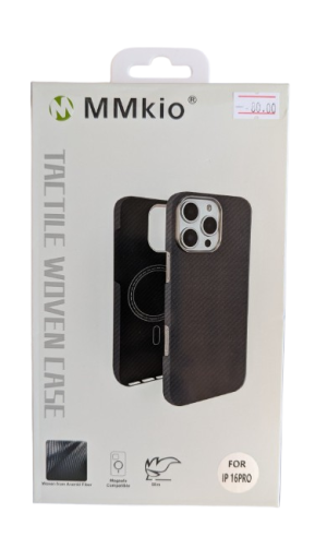 Case MMkio Woven case Iphone 16 Pro Black