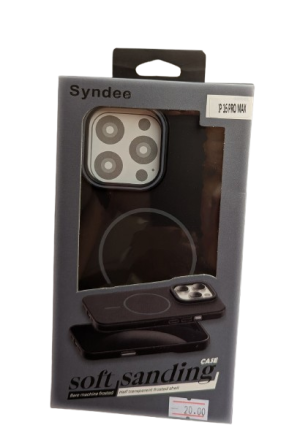 Syndee Magsafe Case for Iphone 16 Pro Max Black