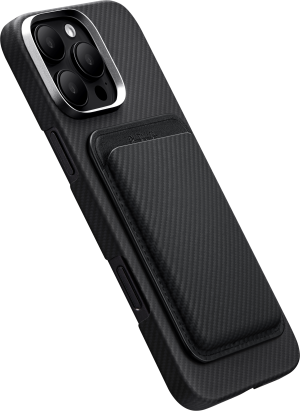 Wallet Pitaka MagSafe Woven Wallet Black/Grey