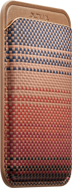 Pitaka MagSafe Woven Wallet Sunset