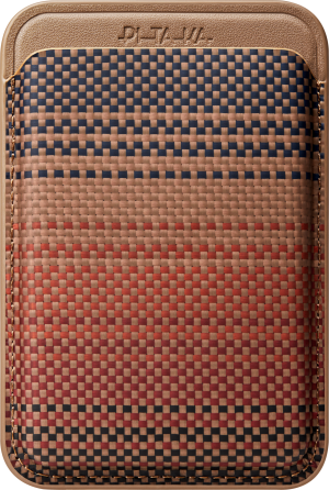 Pitaka MagSafe Woven Wallet Sunset