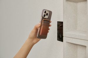 Pitaka MagSafe Woven Wallet Sunset