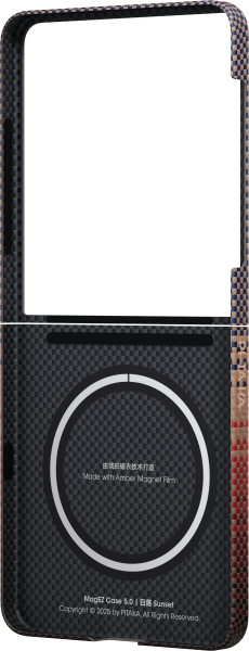 Калъф Pitaka Ultra Slim за Samsung Z Flip 7 Sun