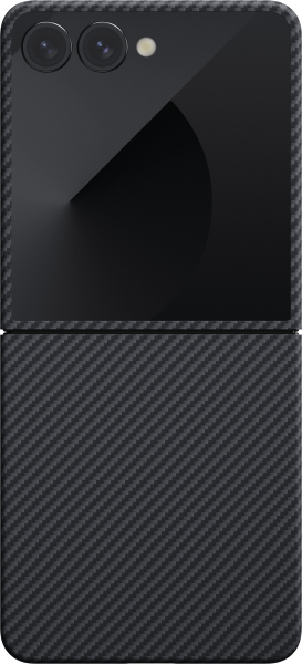 Калъф Pitaka Ultra Slim за Samsung Z Flip 7 Blac