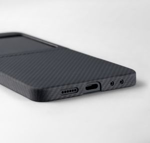 Калъф Pitaka Ultra Slim за Samsung Z Flip 7 Blac
