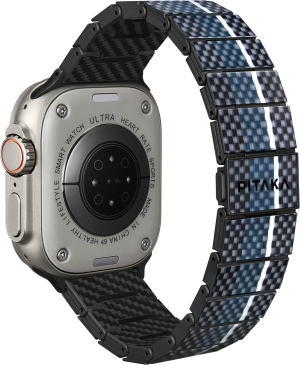 Carbon Fiber Watch Band Pitaka Apple Watch Moon