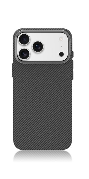 Калъф Western Carbon Black за Iphone 17 Pro Max