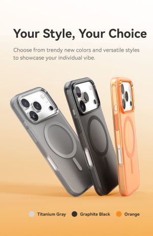 Rock InShare Matt Case for Iphone 17 Pro Max Orange