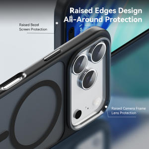 Rock Guard Magnetic Case for Iphone 17 Air Black