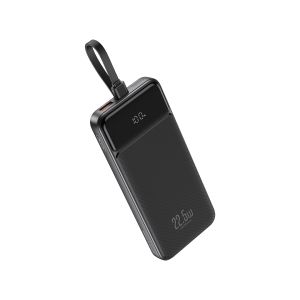 Външна батерия XO PR 274 black 10000mAh 22.5W
