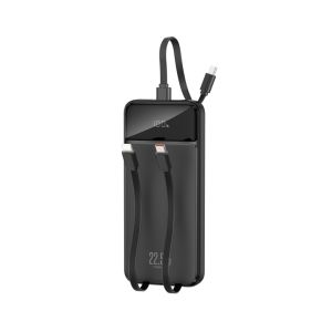 Външна батерия XO PR 274 black 10000mAh 22.5W