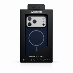 Калъф Western Silicone Mag Iphone 17 Pro Blue