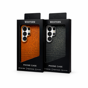 Western Carbon Orange Samsung S26 Ultra Case