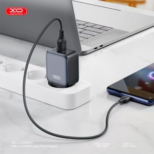 Адаптер 220V XO L152 18W с USB A - USB Type C