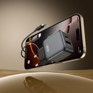 Адаптер 220V XO L156 30W A+C iphone port set