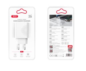 Адаптер 220V XO L163 30W A+C port