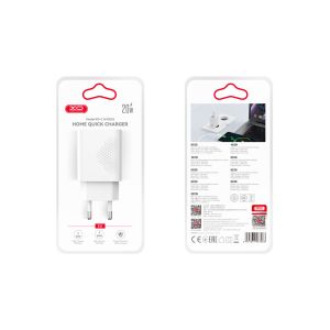 Адаптер 220V XO L161 20W A+C port