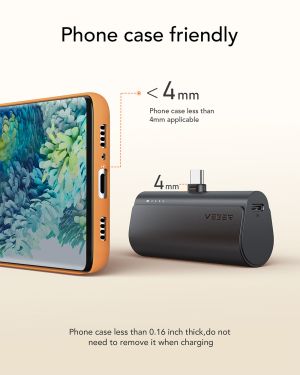 Външна батерия Veger Plug On-C 5000 mAh 18.5W