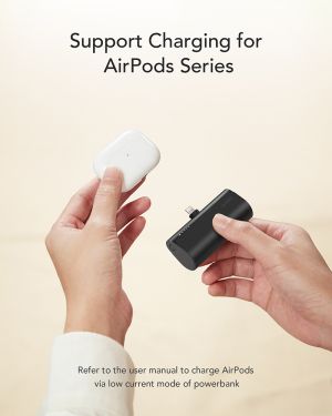 Външна батерия Veger Plug On-L 5000 mAh 18.5W