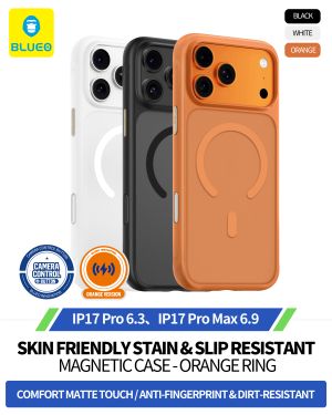 Калъф Blueo Stain Resistant Iphone 17 Pro Orange