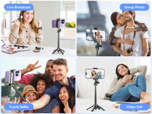 Холдер XO SS21 4 in 1 Selfie stick