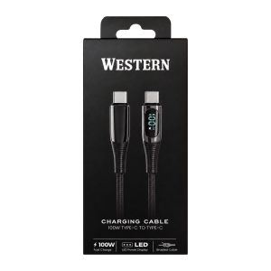 Cable USB Western Type c - Type C 100W